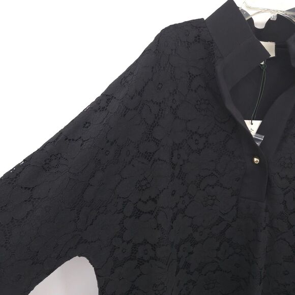 Tuckernuck NWT Black Lace Willow Blouse Size XXXL popover tunic top - Picture 5 of 15